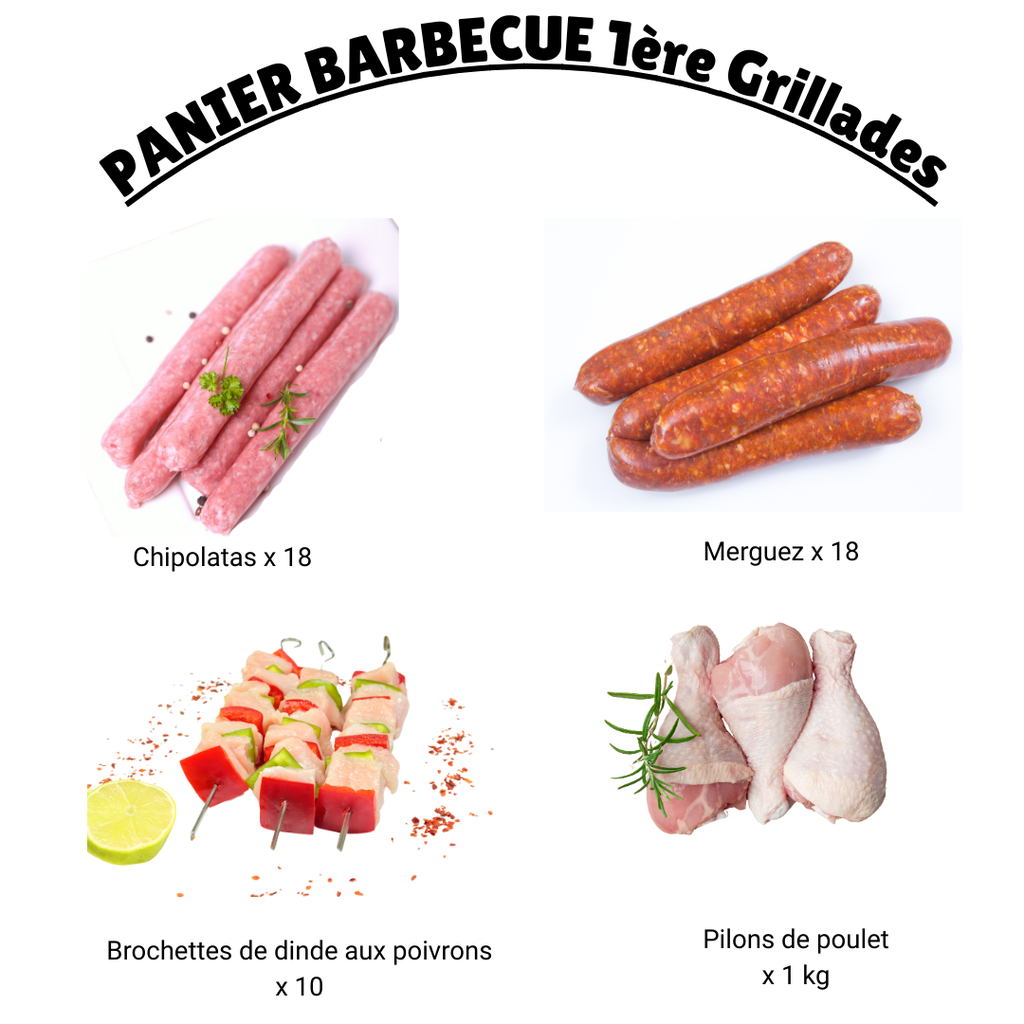 PROMO - Panier "1ères grillades" - PROMO