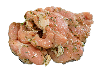 Araignées de porc marinées à olives/basilic - 1 KG