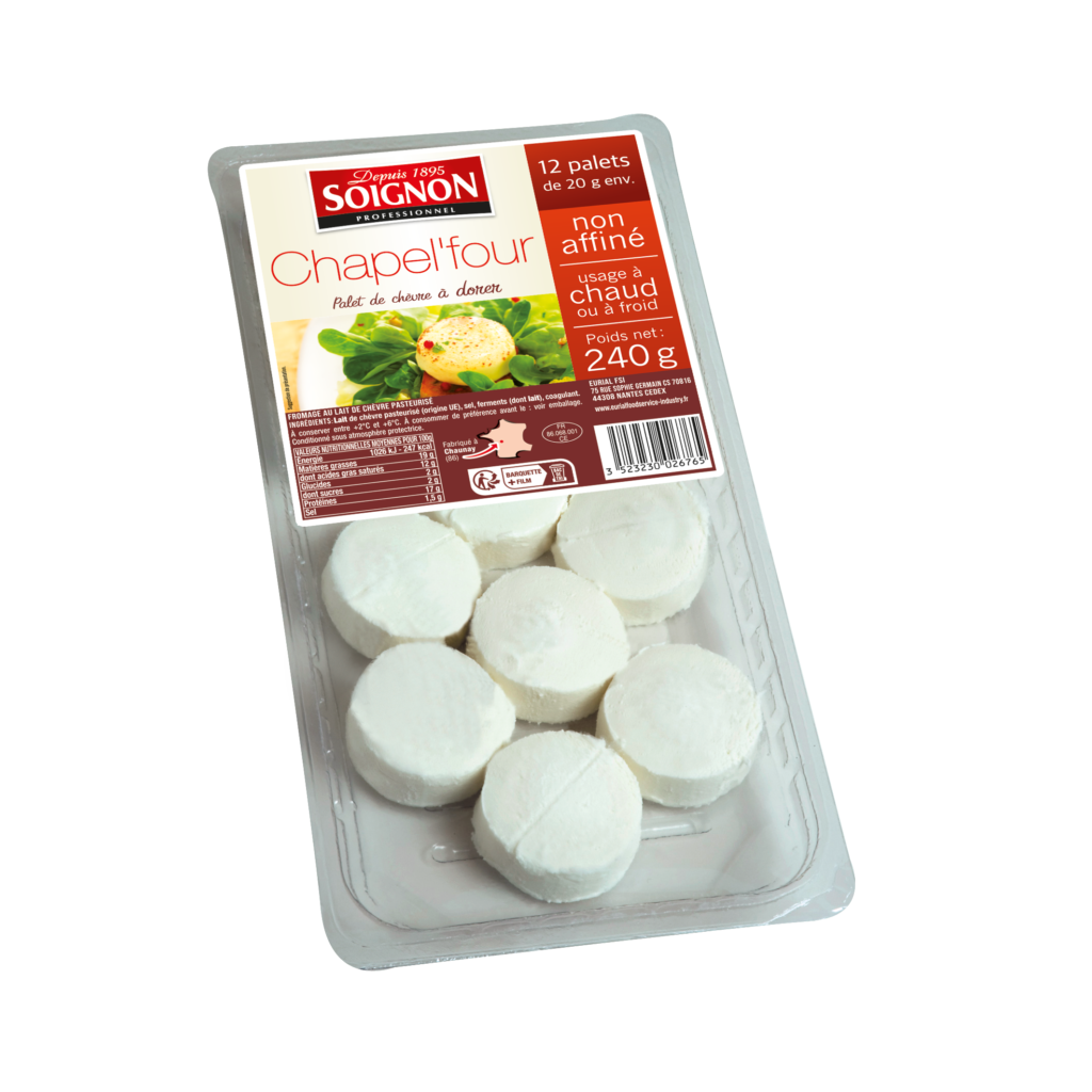 Palets de chèvre à dorer x12 - 240G