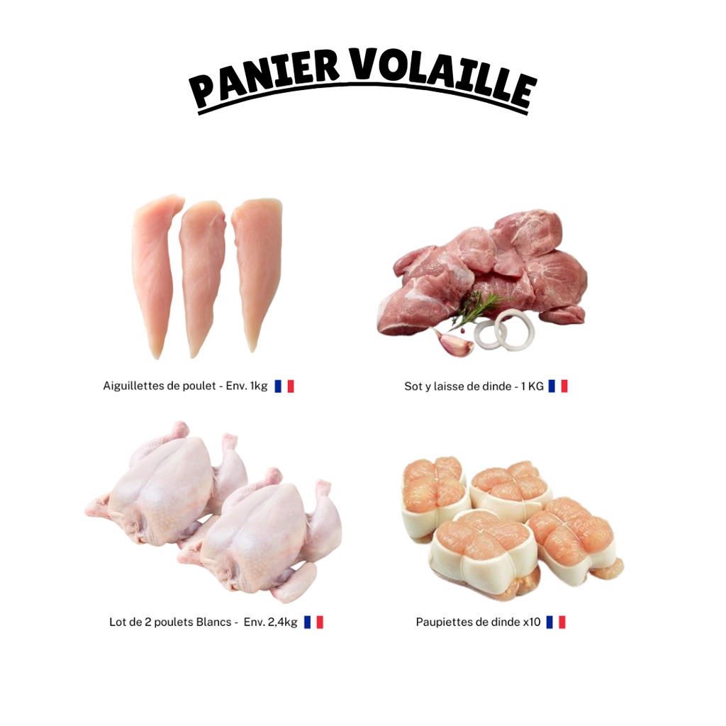 Panier volaille - 4 produits