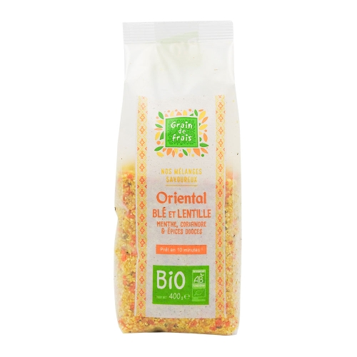 DLUO - Mélange oriental blé et lentille BIO - 400G
