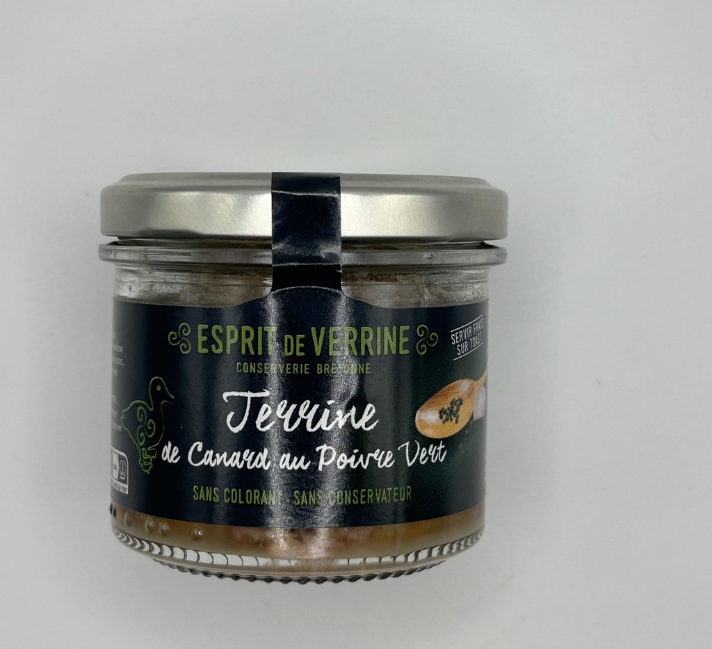 Terrine canard & poivre vert - 90G