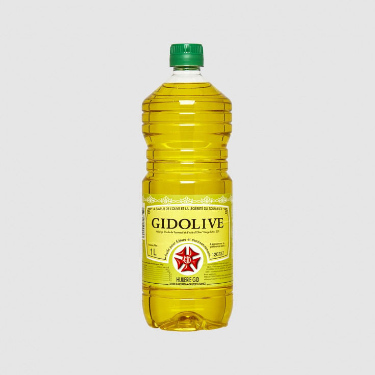 Huile d'olive Mélange tournesol/olive extra vierge - 1L