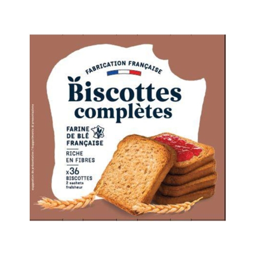 Biscottes complète x36 - 300G
