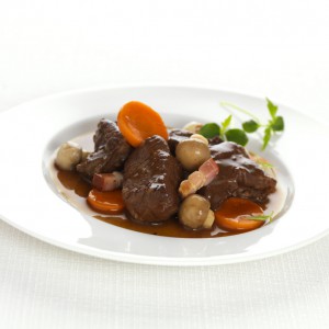 Plats - Boeuf bourguignon 10 pers. - 1,8KG