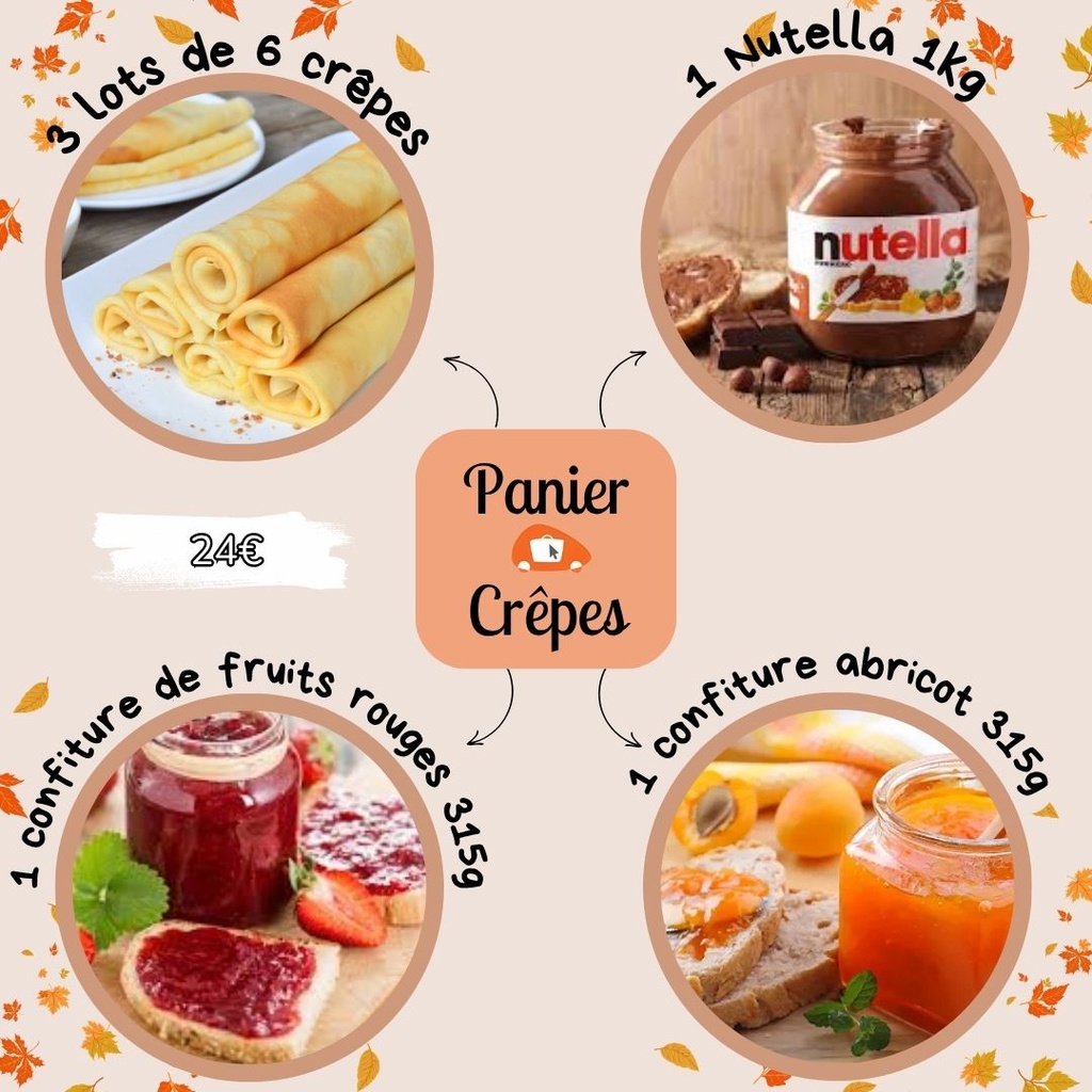 Panier crêpes 