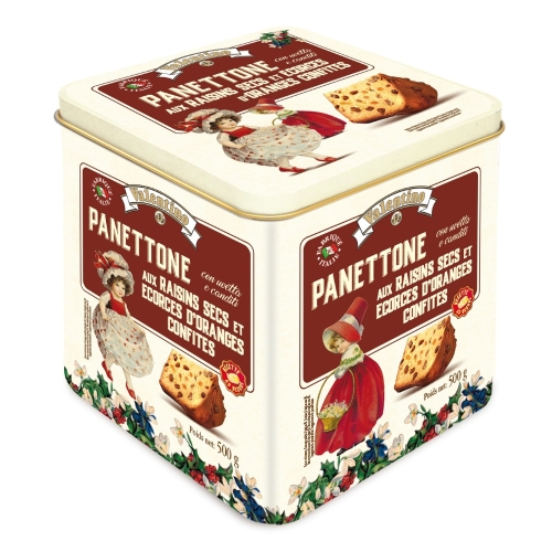 Panettone classique raisins écorces d'orange - 500G
