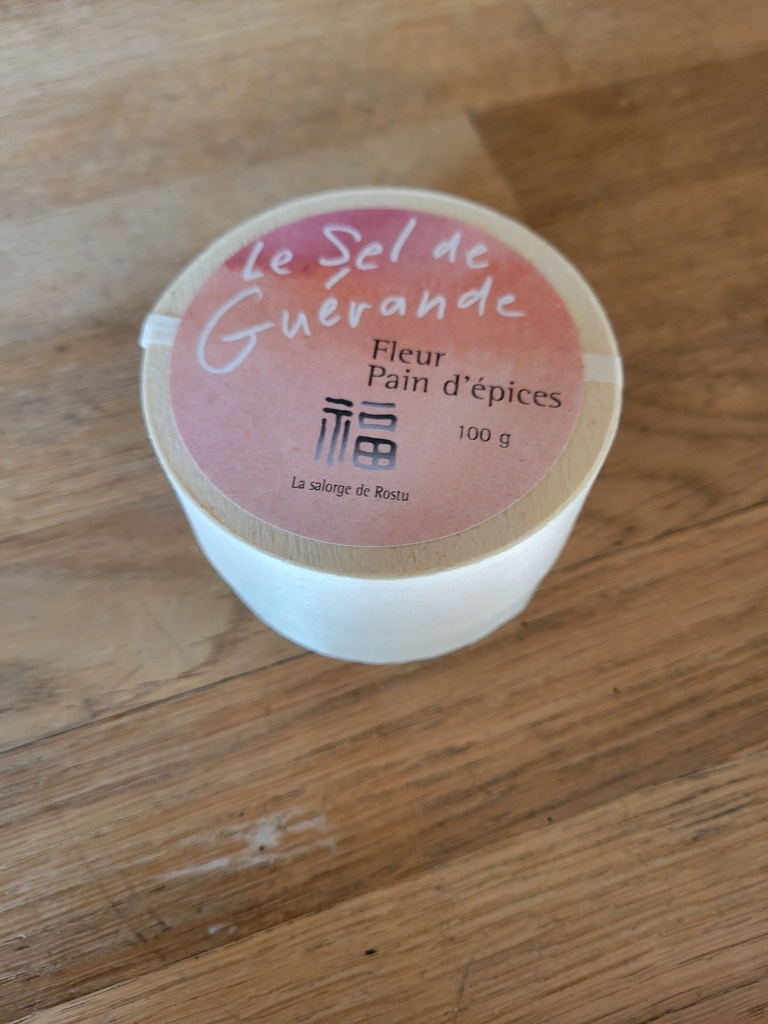 Fleur de sel - pain d'épices - 75gr