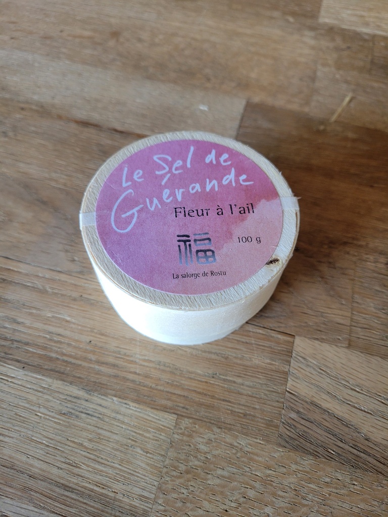Fleur de Sel - à l'ail - 75 GR