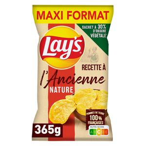  DLUO - Chips Lays à l'ancienne  - 365G