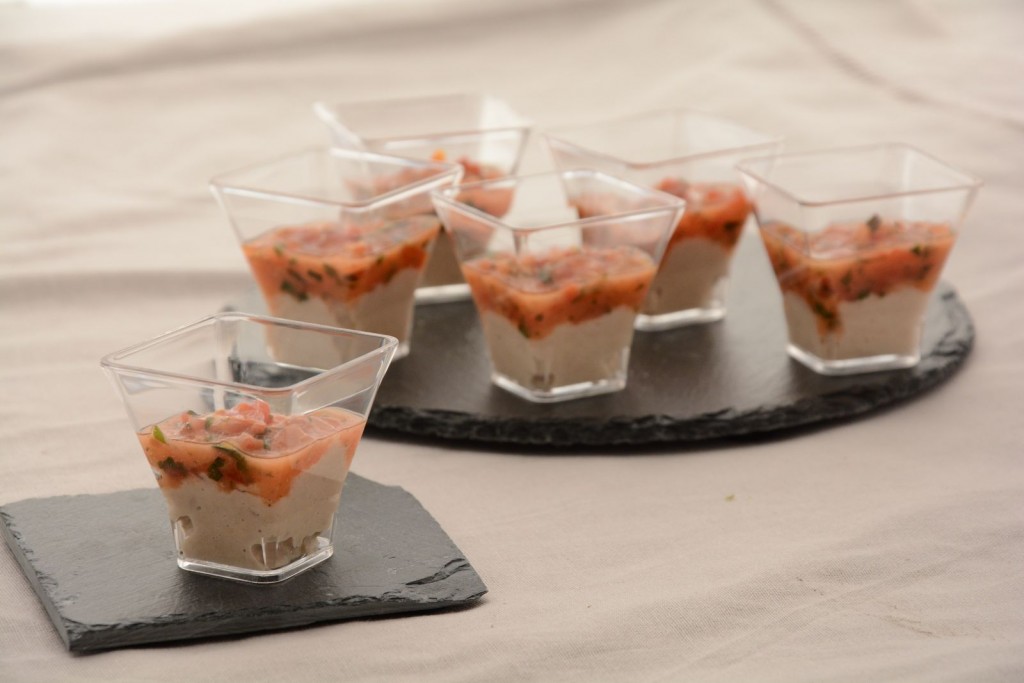 Verrines thon & tartare de tomates - 6x45gr