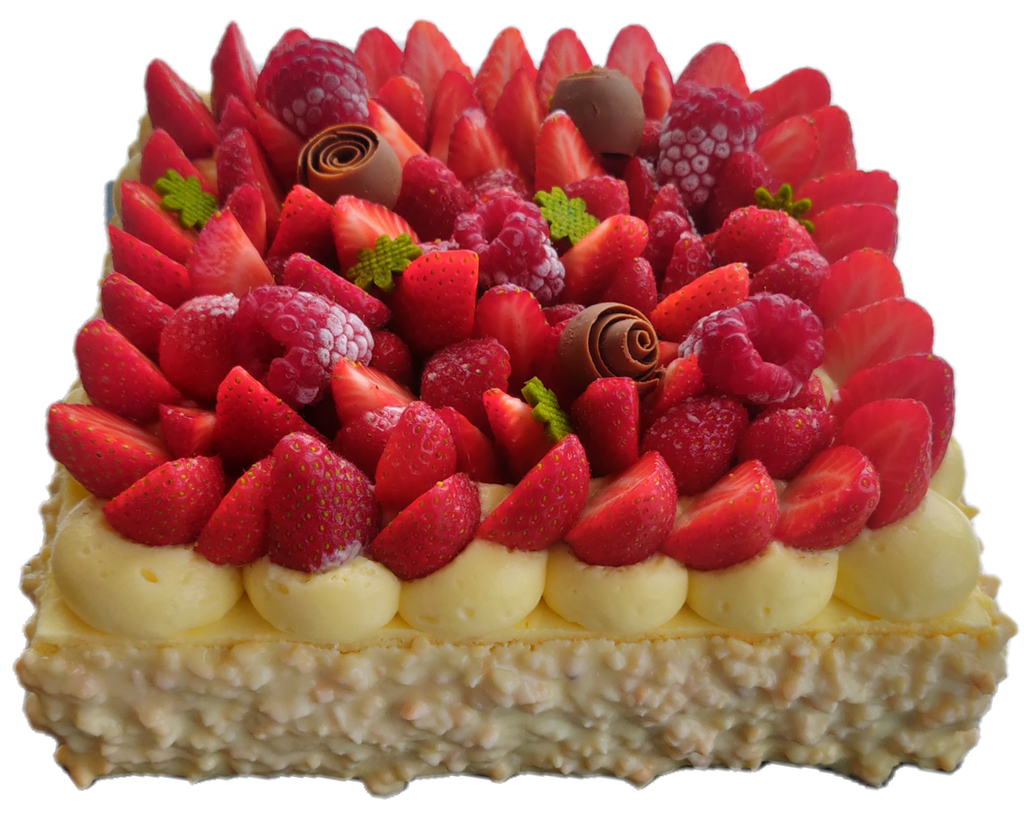 Fraisier - 12 parts
