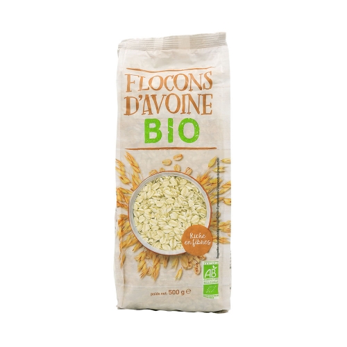 Flocon d'avoine 500 gr BIO
