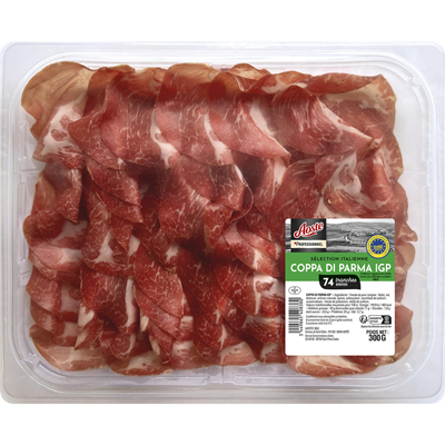 Plateau de Chiffonade de coppa di Parma  x 74 Tranches - 300 G