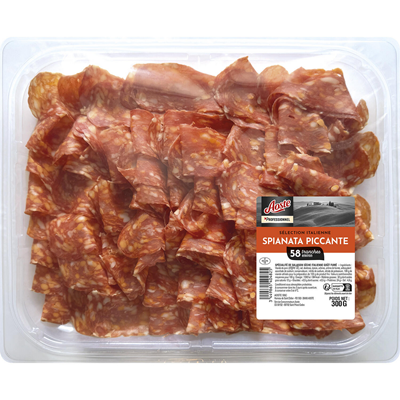 Plateau Chiffonnade Spianata Piccante  x 58 tranches (300 gr)  