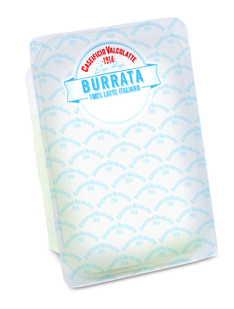 Mozzarella BURRATA  POT 10x 100gr - 1 KG