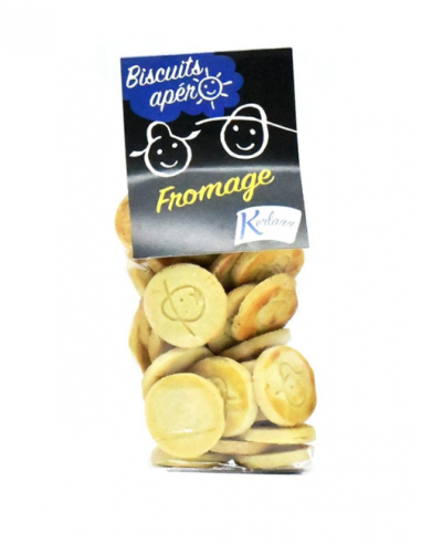 Biscuits apéro fromage - 100gr