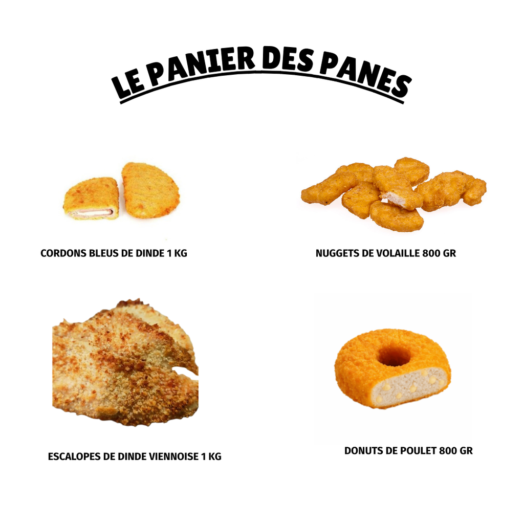 Le panier des panés