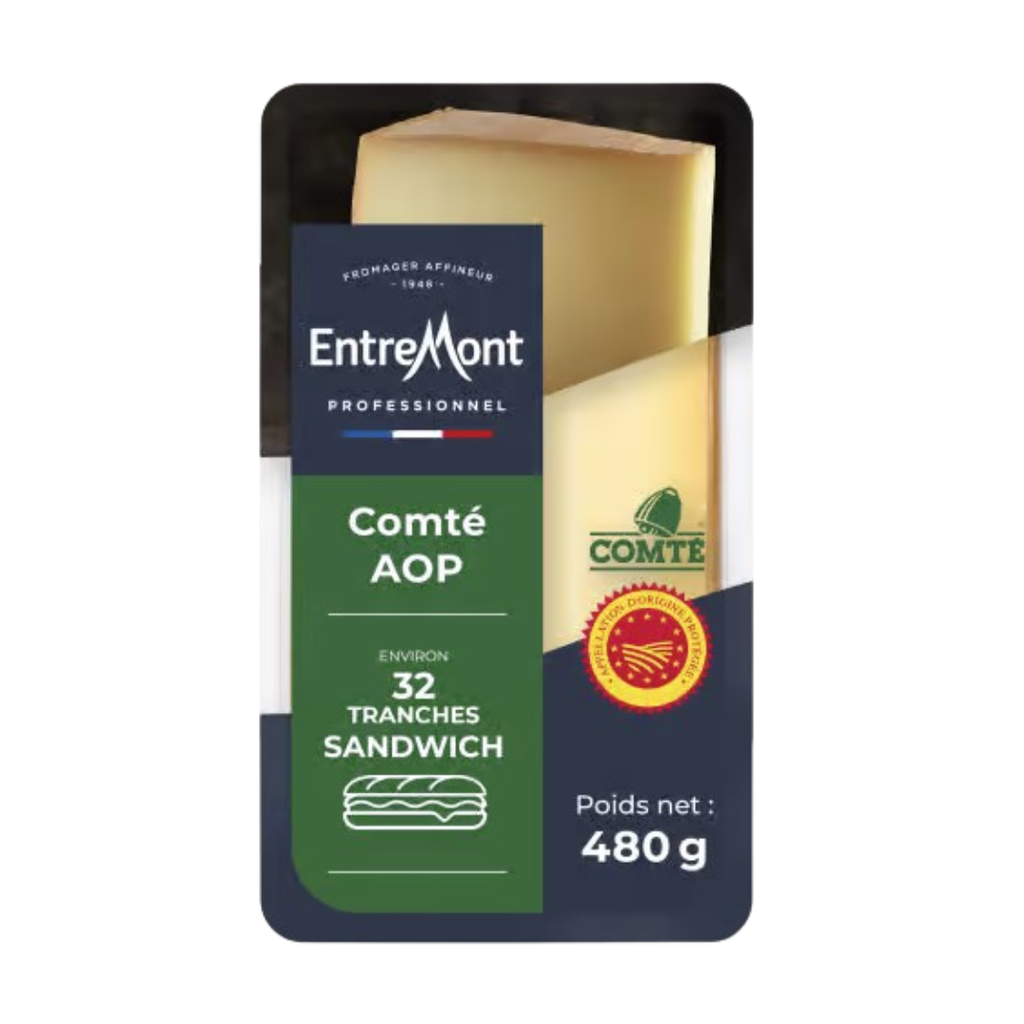 Comté en tranchette AOP - Entremont 