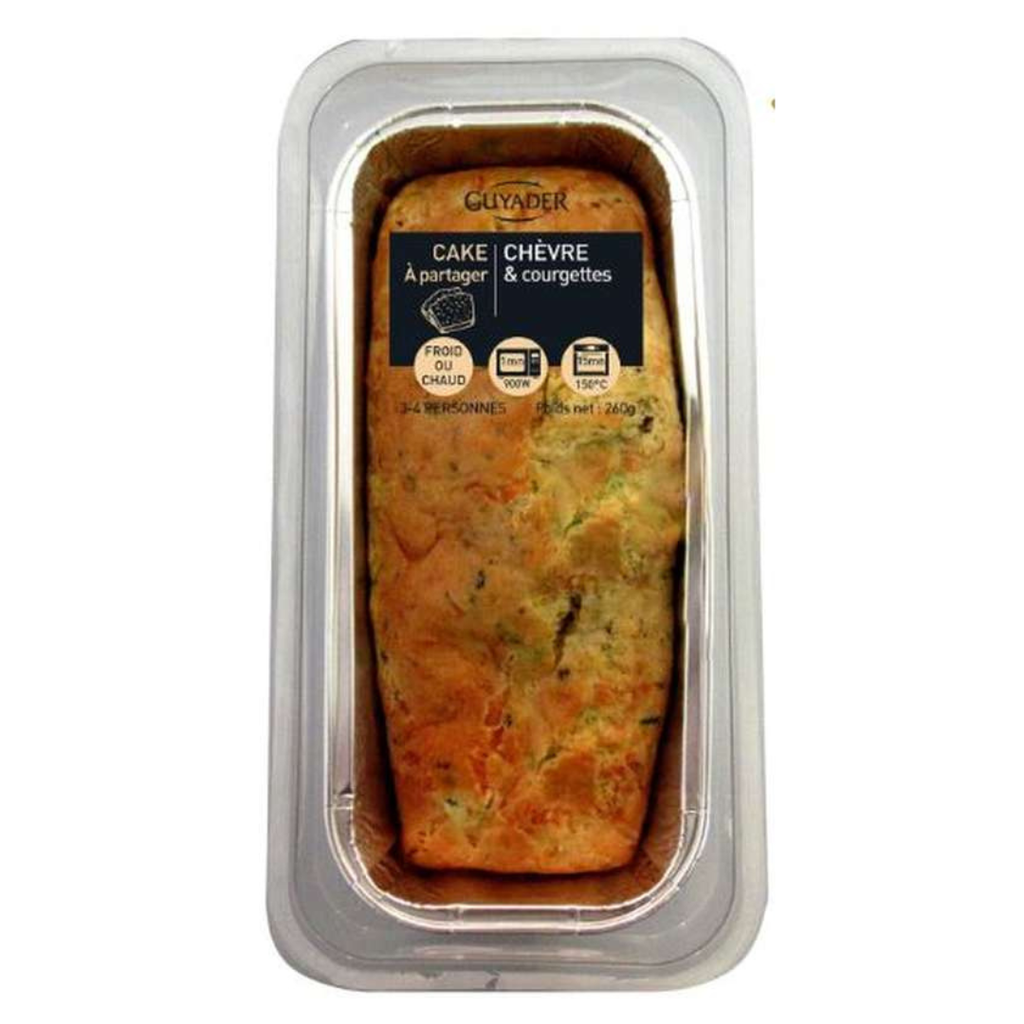 Cake aux courgettes et fromage de chèvre - 260G