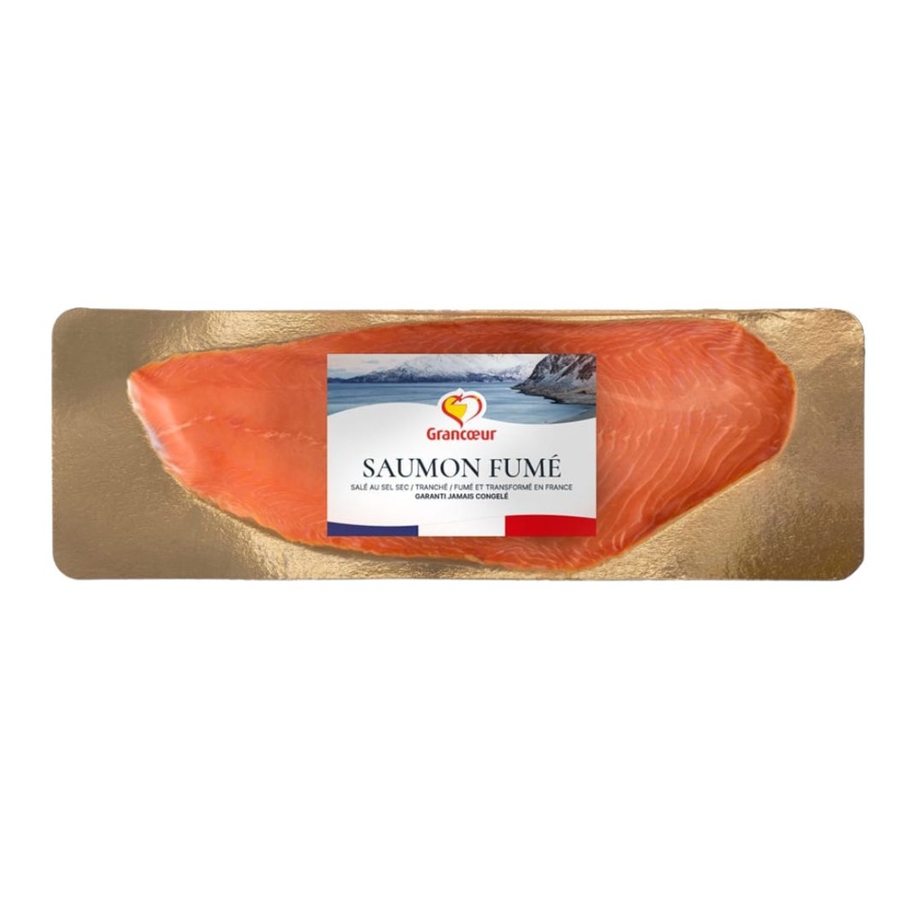 Saumon Fumé Norvégien Grancoeur - 1 KG