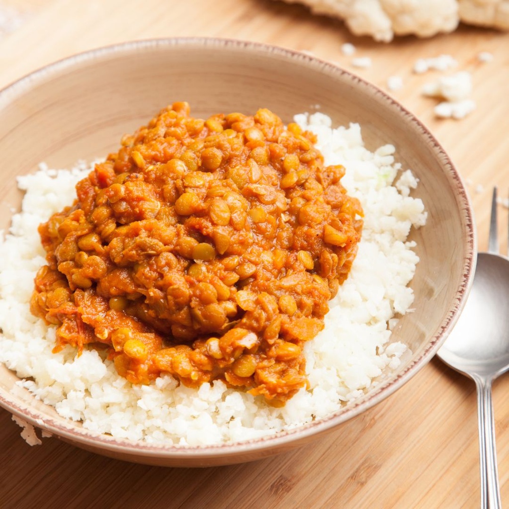 Plat - Dahl de lentilles - 10 personnes