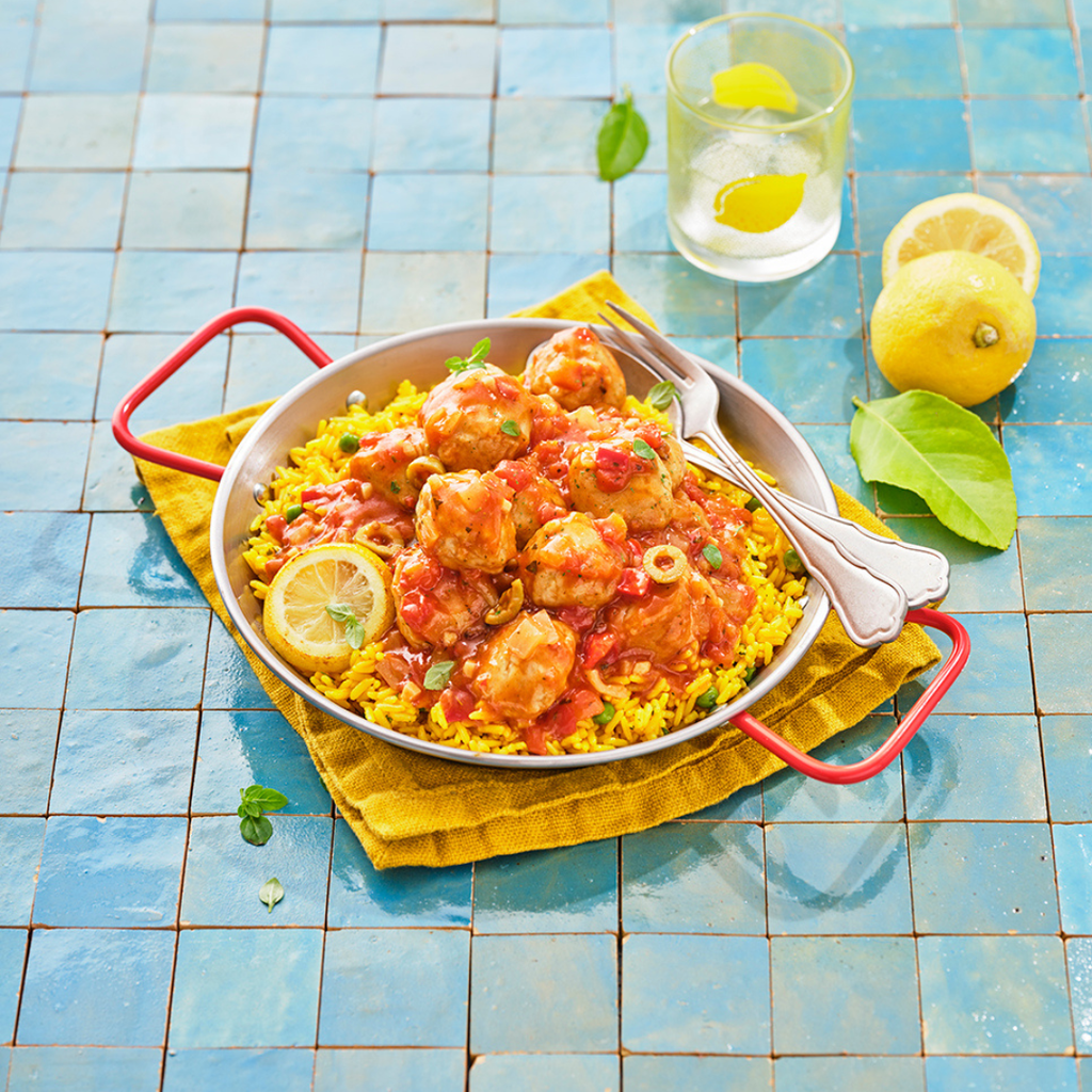 Plats - Boulettes de thon sauce catalane - 2.2 KG