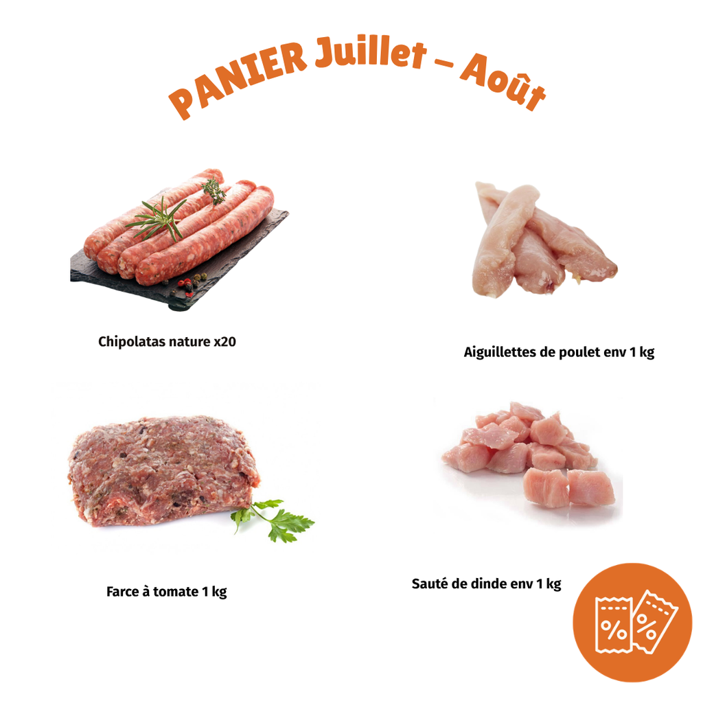 Panier Juillet - Août 