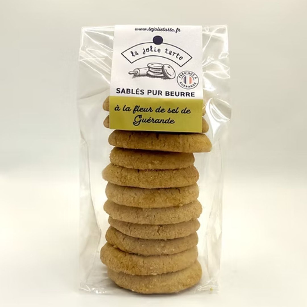 Sablé pur beurre fleur de sel - 125G