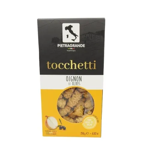 Tocchetti oignon et olives - 250 G 