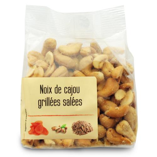 Noix de cajou grillées salées - 200 G