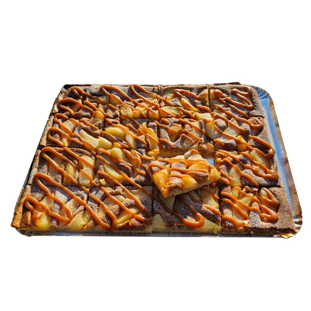 Dessert - Tarte Poire / Caramel au beurre salé - 16 parts 