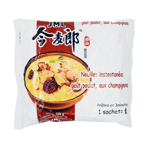 Nouilles instantanées saveur poulet/champignon - 140G