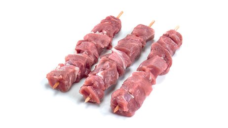 Brochettes de dinde aux poivrons- env. 1.4KG Volpin (44)