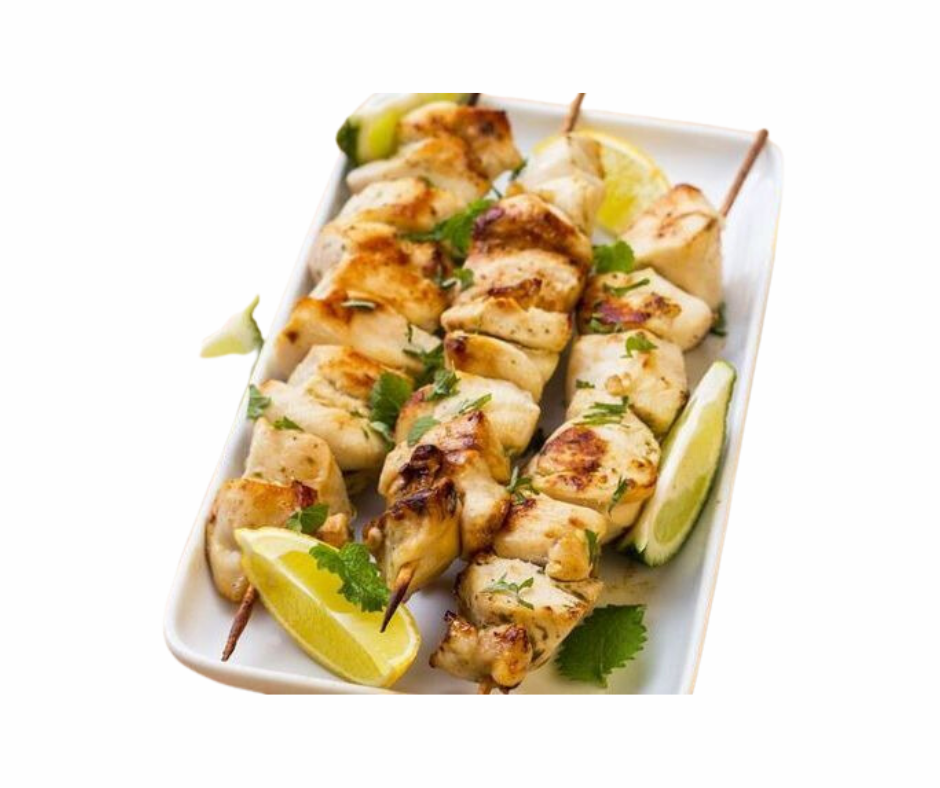 Brochettes de poulet marinées thym et citron- env. 1.4 KG (Volpin -44 )