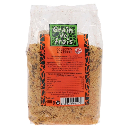Couscous aux épices - 400G
