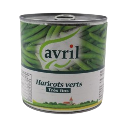 [10116] Haricots verts extra fins - 4/4 -  850 ML