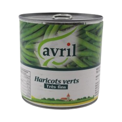 Haricots verts extra fin - 4/4 -  850 ML