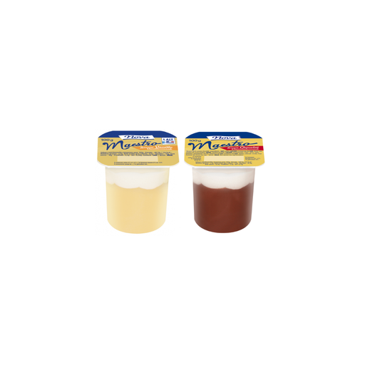 Mix liégeois vanille et chocolat - 8 POTS