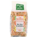 Mélange riz, pois et lentilles - 400 G