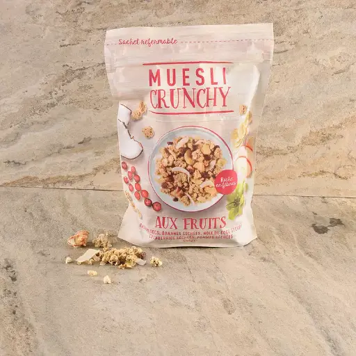 Muesli croustillant aux fruits - 450 G