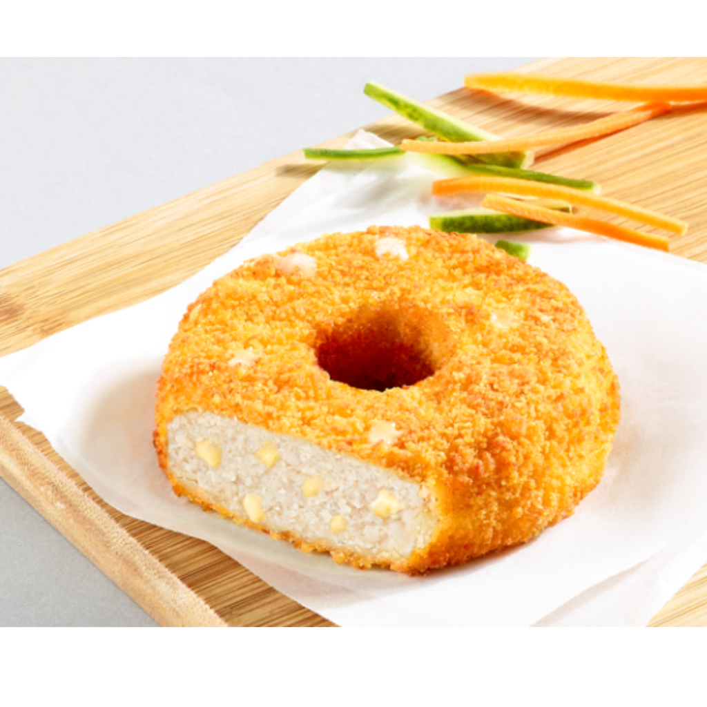 Donuts de poulet au pépites de fromage fondu - 800 G