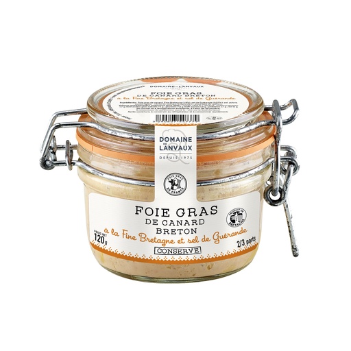 Foie gras Breton en bocal - 120 G