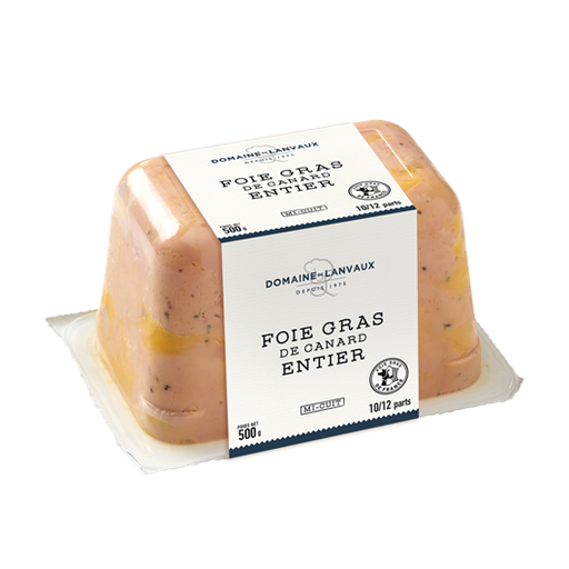Foie gras Breton entier mi-cuit 500gr