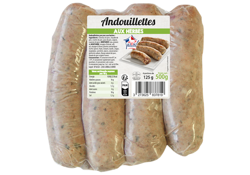 Andouillettes aux herbes  - 500 G