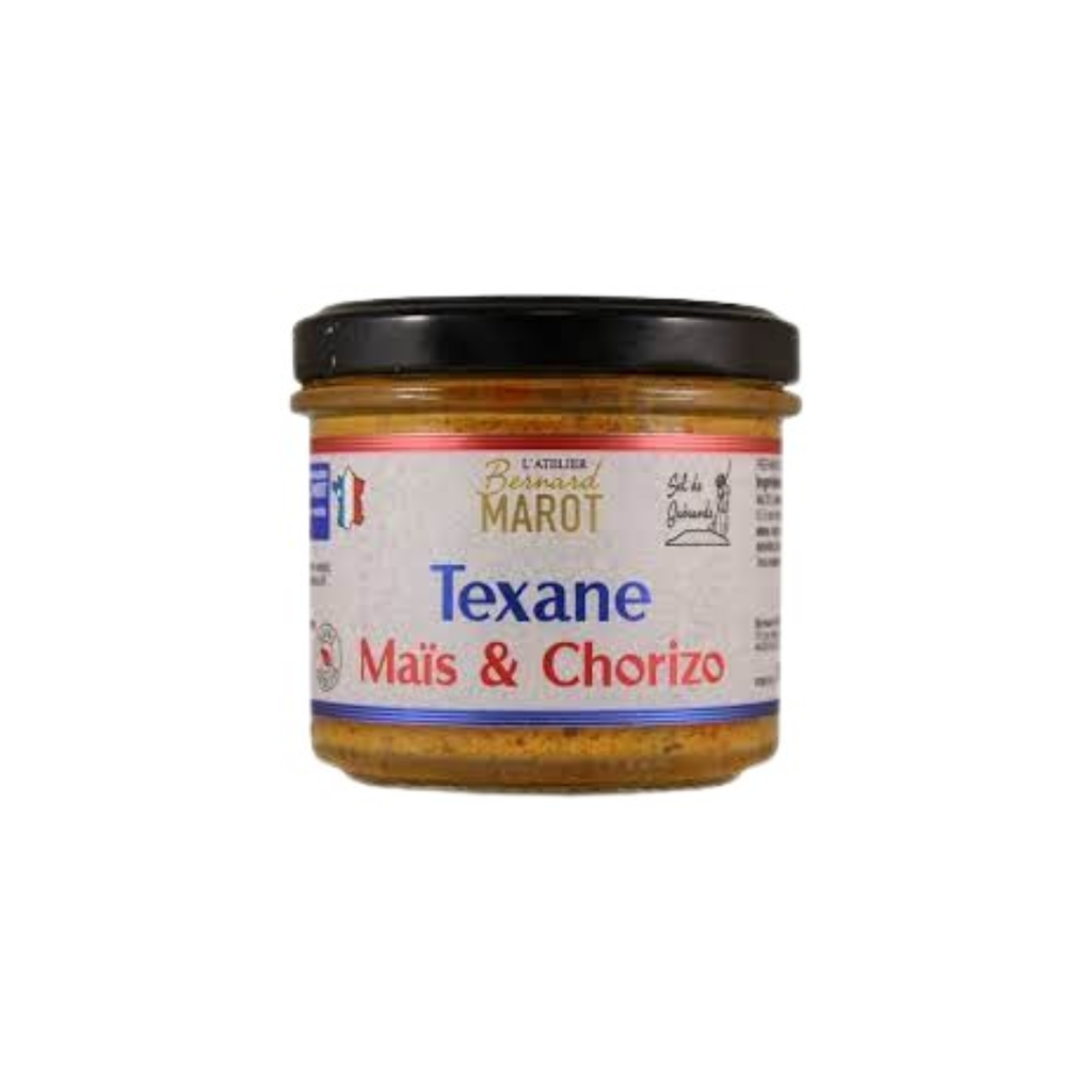 Tartinade Texane Maïs et chorizo -100G