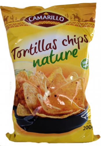 Tortillas chips Nature - 200 G DLUO 