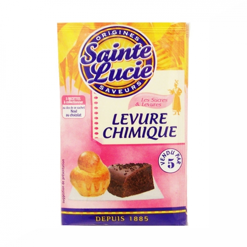 Levure chimique 5x 10g - Sainte Lucie