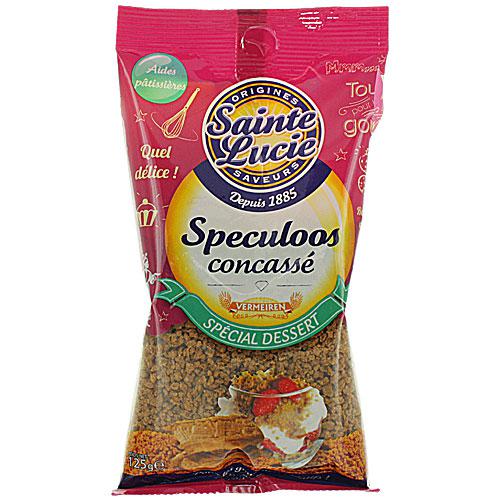 Speculoos concassé sachet - 125g - Sainte Lucie