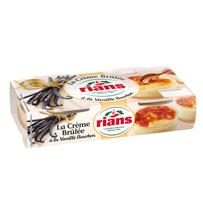 Crème brûlée - Rians - 2 x 100 G